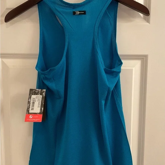 Oiselle Flyout Racerback Tank - NWT - Size 2 - Blue - Picture 9 of 10